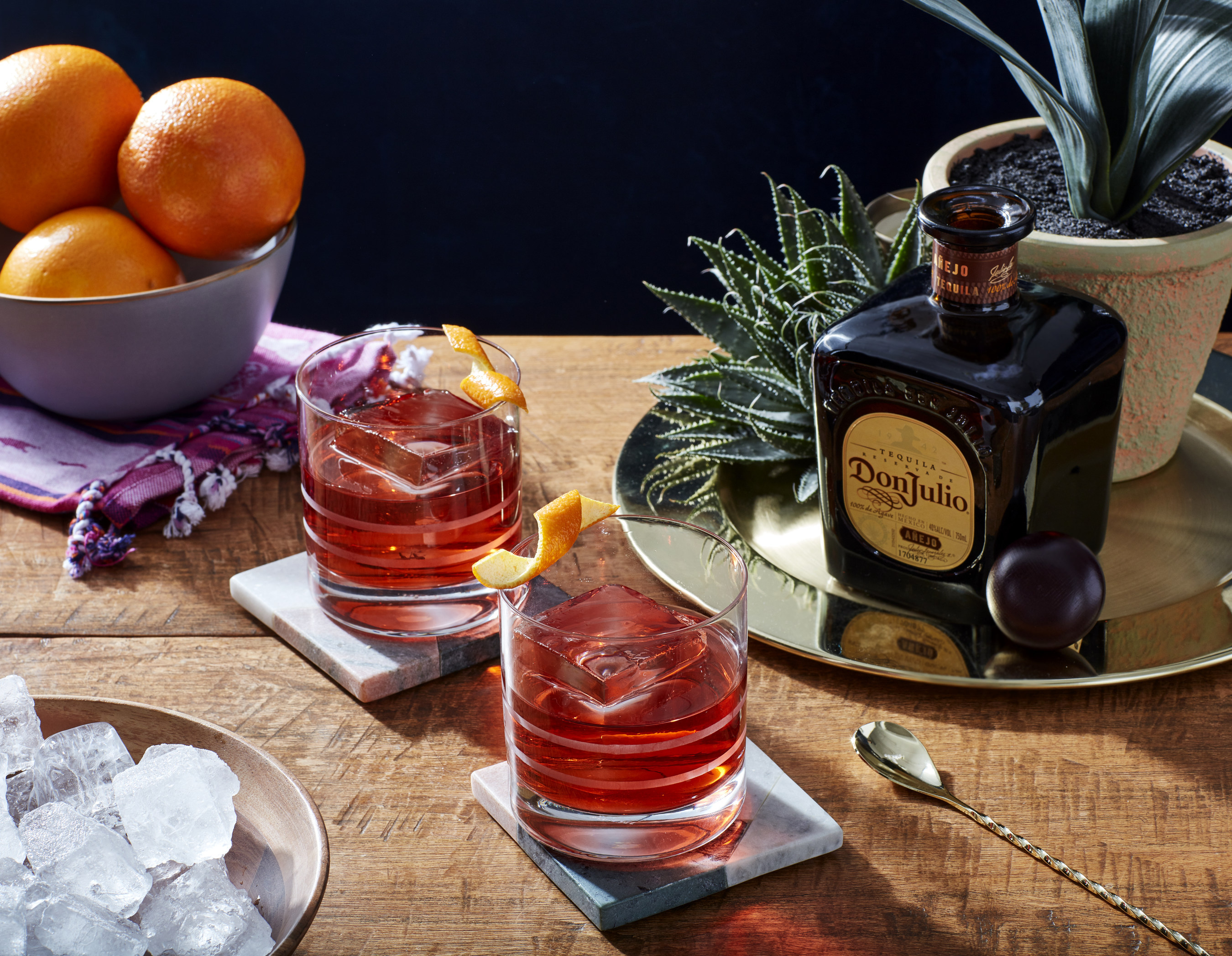 Nominees' Negroni is one of the OSCARS-themed cocktails that will be served at the Governors Ball. (Photo: Tequila Don Julio) 